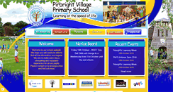 Desktop Screenshot of pirbrightvillageprimaryschool.com